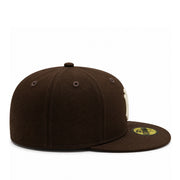 New Era New York Yankees Brown 59FIFTY Fitted Hat right side view
