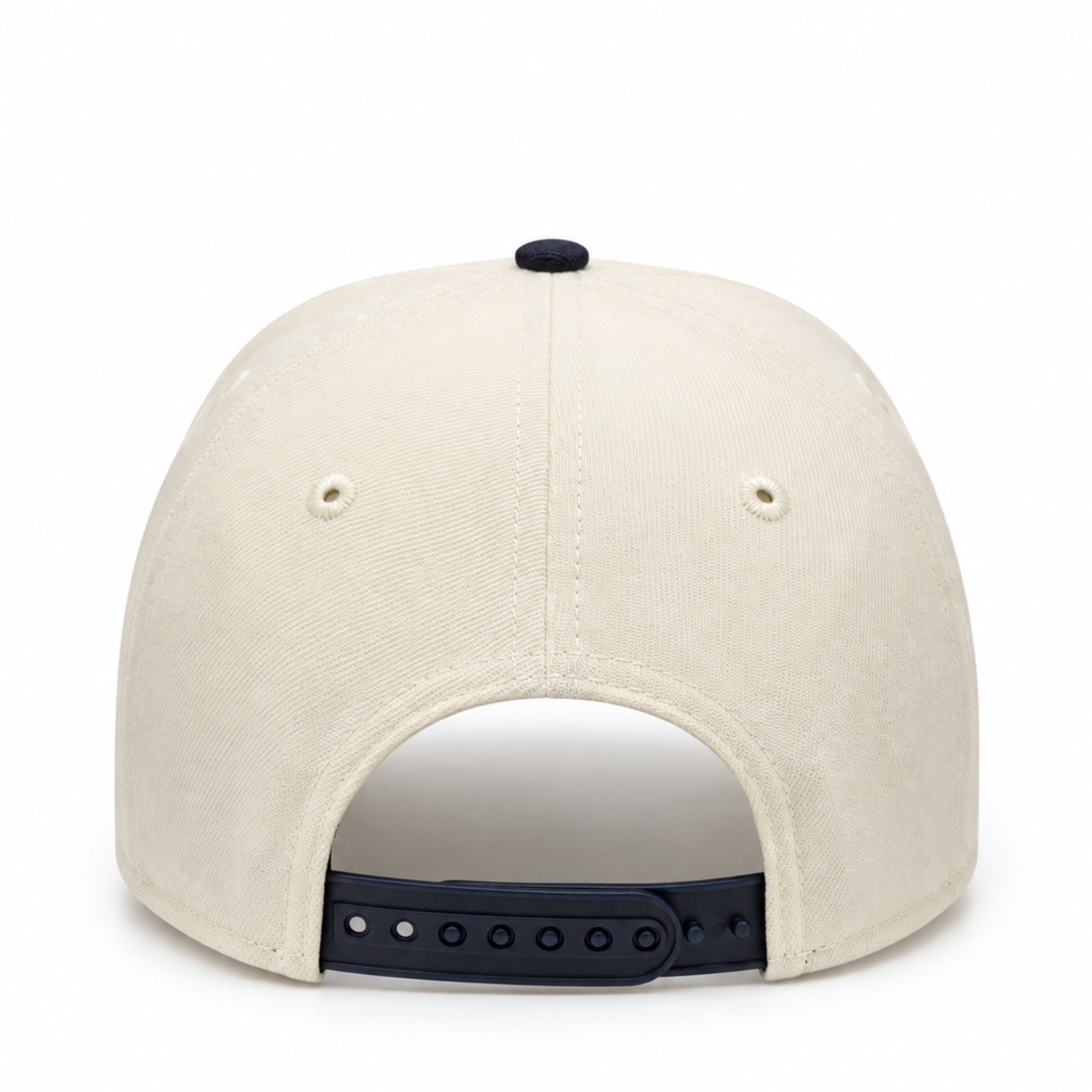 New Era New York Yankees Chrome Navy 9FORTY A-Frame Snapback Hat back view
