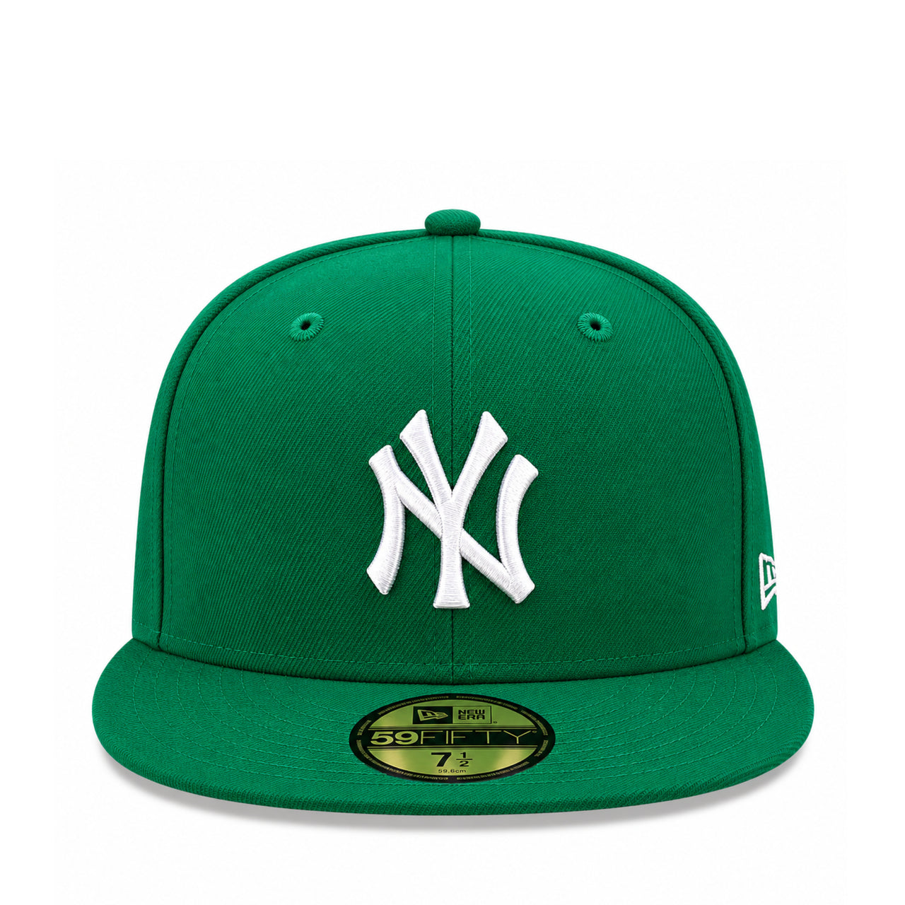 New Era New York Yankees NY Kelly Green 59FIFTY Fitted Hat front view
