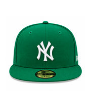 New Era New York Yankees NY Kelly Green 59FIFTY Fitted Hat front view