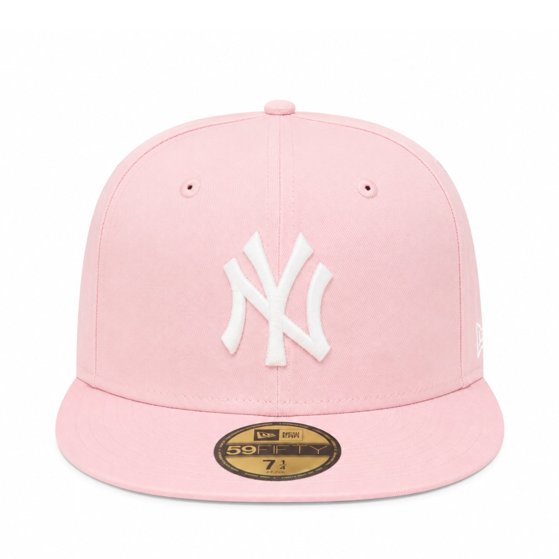 New Era New York Yankees NY Pink 59FIFTY Fitted Hat front view