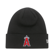 New Era Los Angeles Angels Black Men's Cuff Knit Beanie