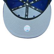 Long Beach College NCAA Royal Blue 9FIFTY Snapback Hat Under Grey