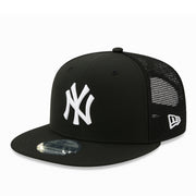 New Era New York Yankees Black Trucker 9FIFTY Snapback Hat