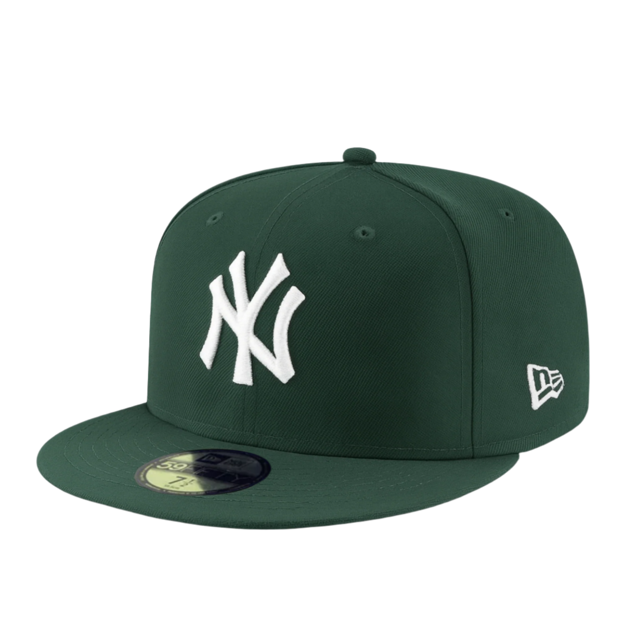 New Era New York Yankees dark green 59FIFTY fitted hat front view