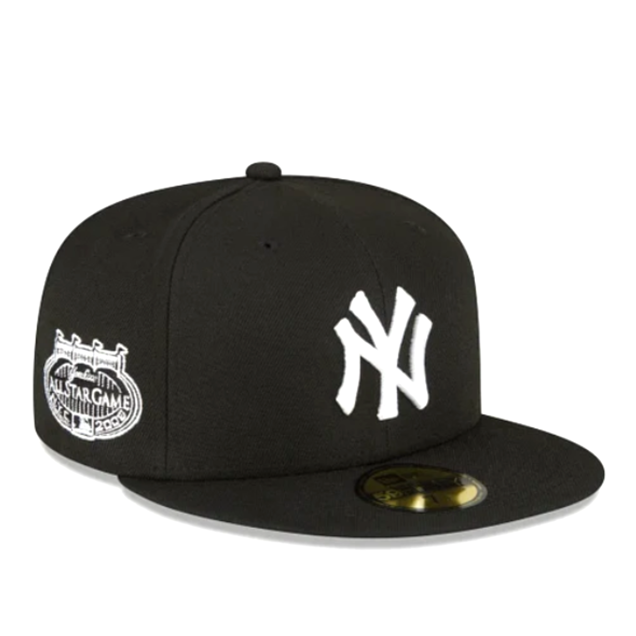 New Era New York Yankees NY Side Patch BW 59FIFTY Fitted Hat