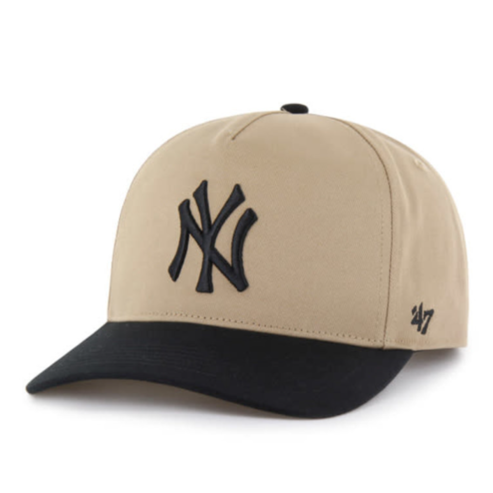 47 Brand New York Yankees Khaki Black Hitch Snapback 