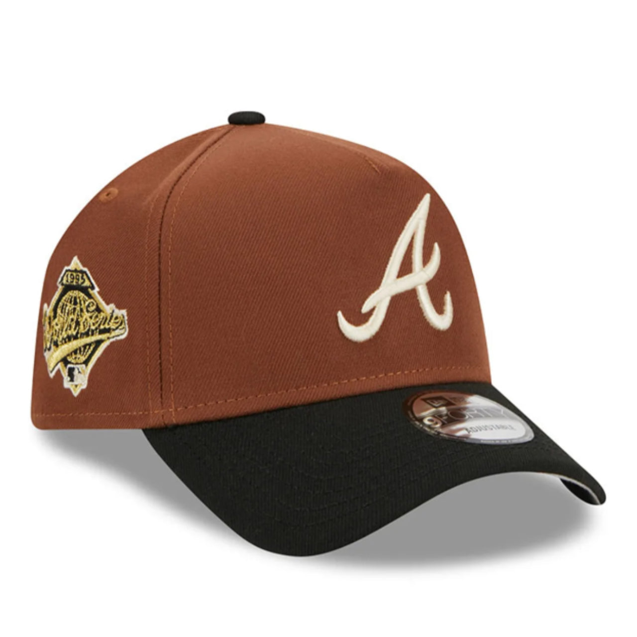 New Era Atlanta Braves A Harvest A Frame 9FORTY Snapback Hat