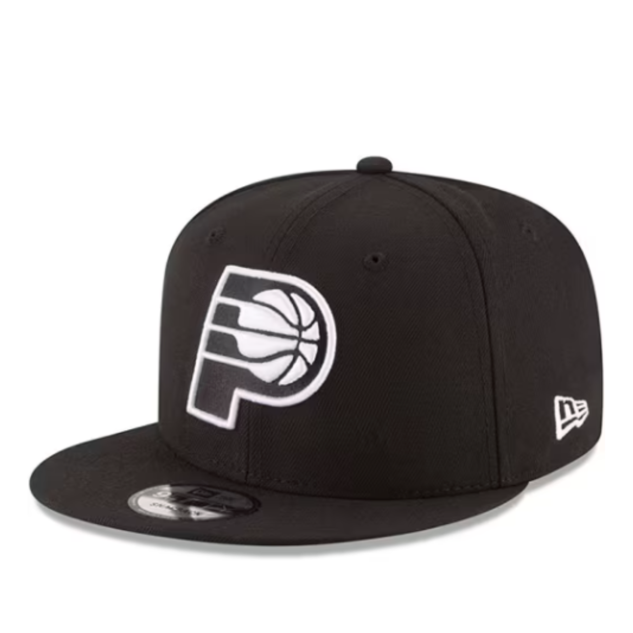 Black Indiana Pacers New Era Snapback Cap