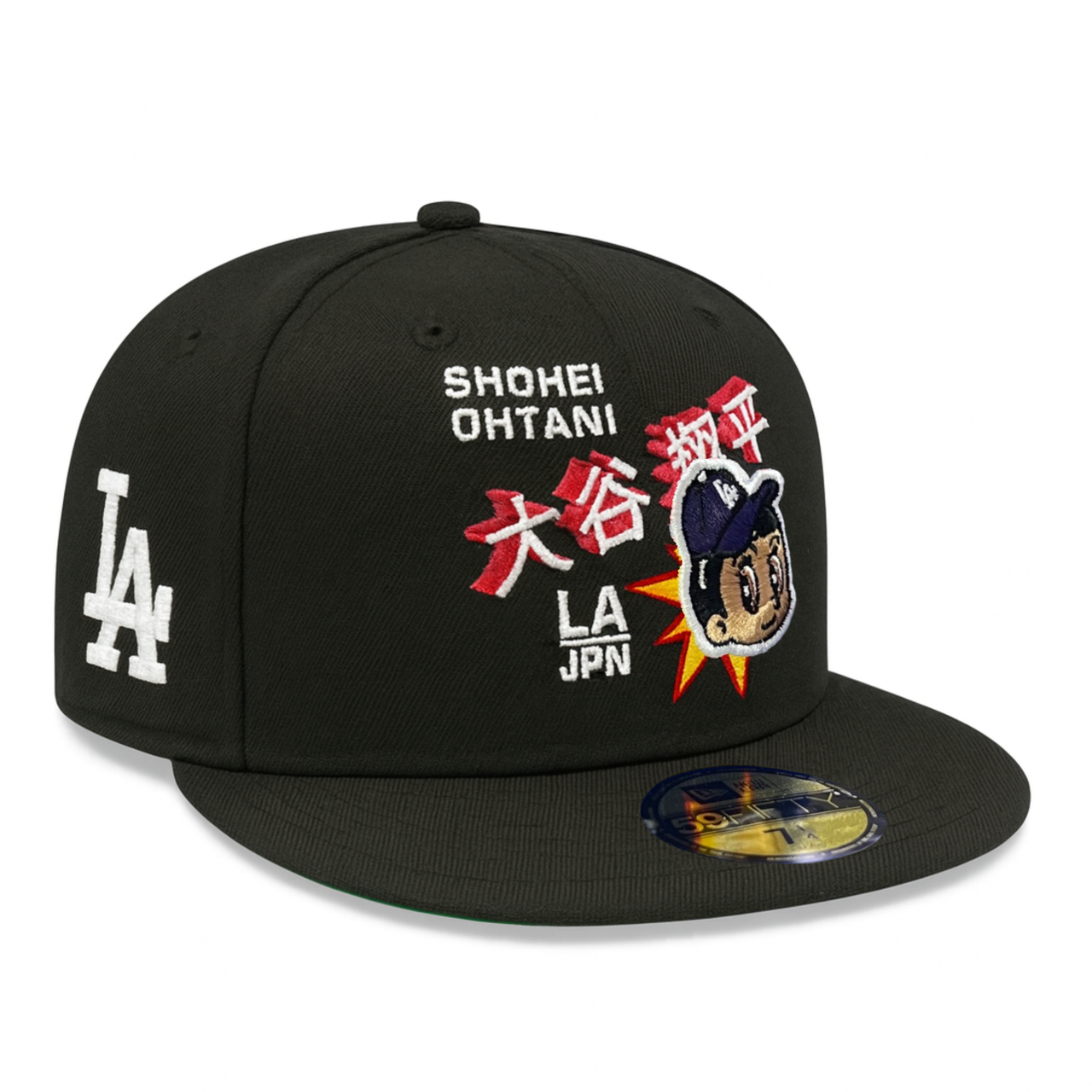 New Era Los Angeles Dodgers Shohei Ohtani Black 59FIFTY Fitted Hat