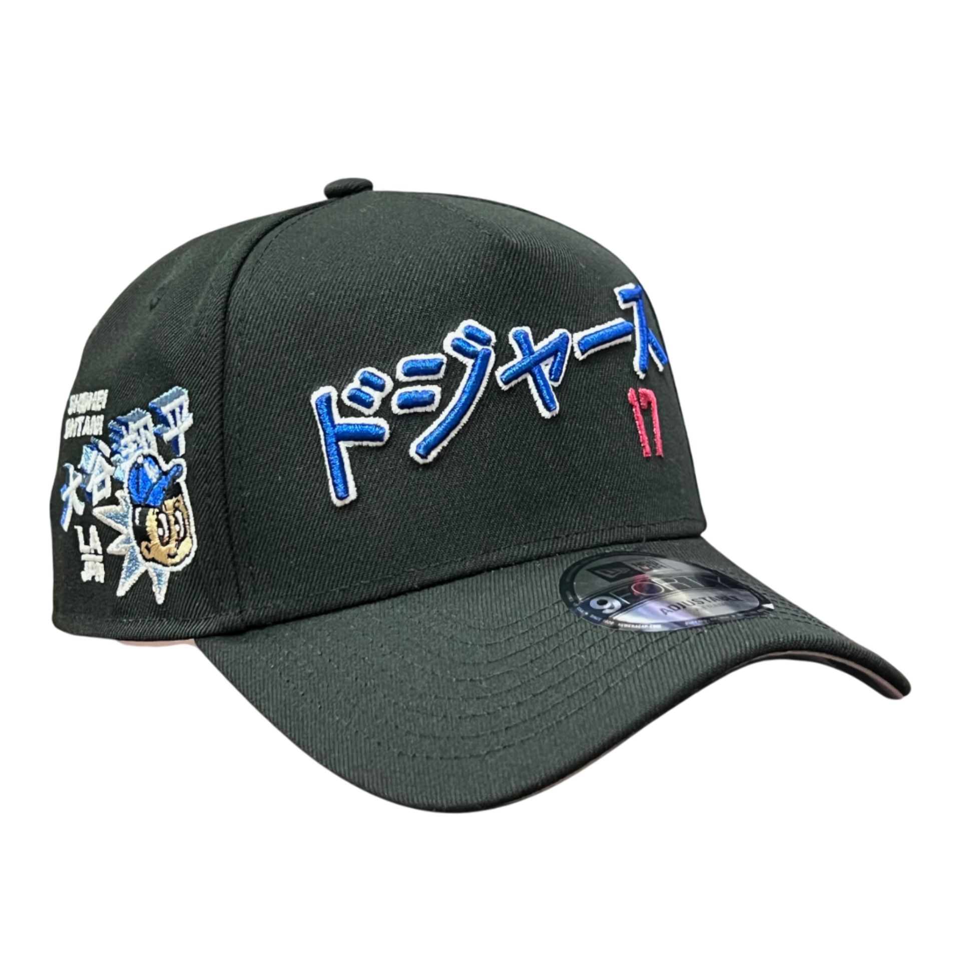Los Angeles Dodgers Ohtani Black 9FORTY A-Frame Snapback