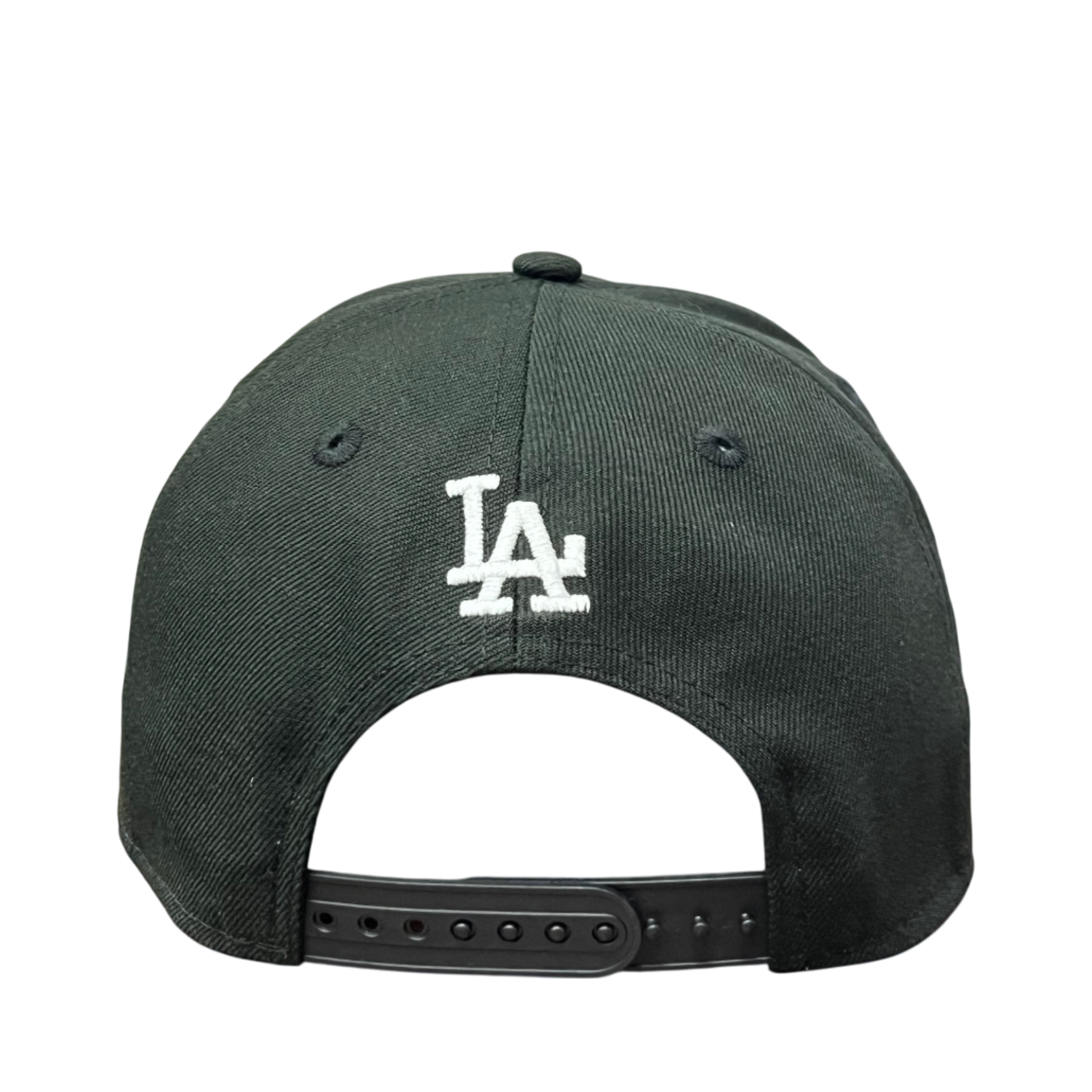 back of Los Angeles Dodgers Ohtani Black 9FORTY A-Frame Snapback