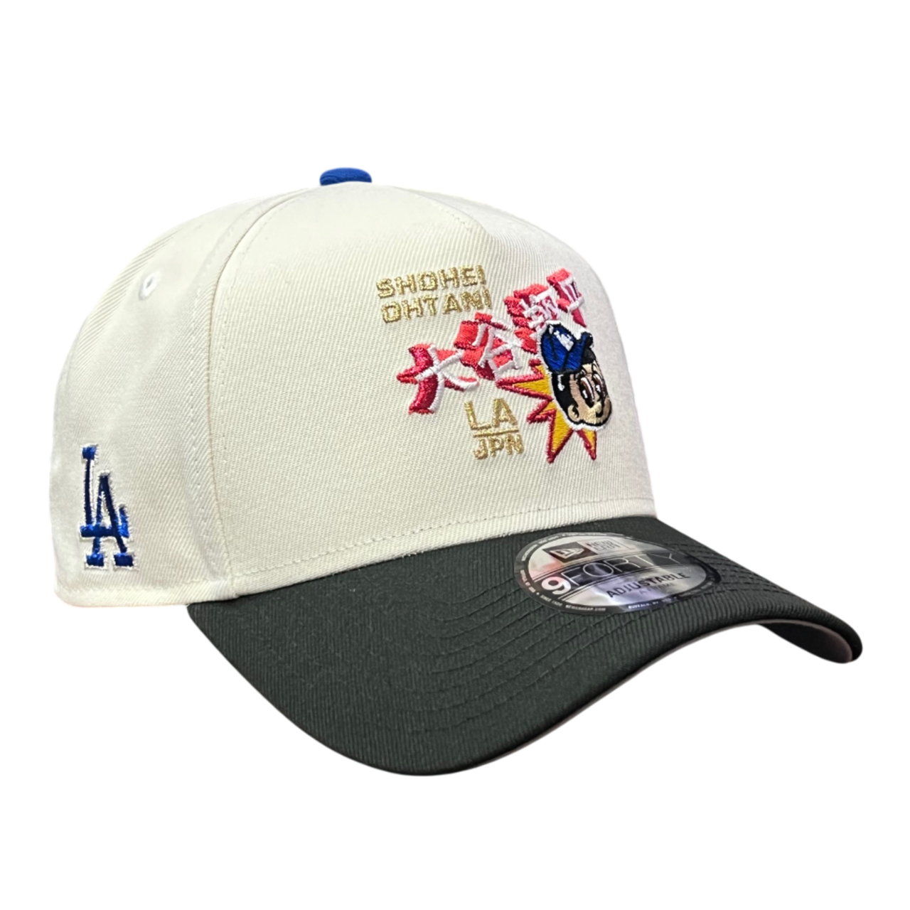 Los Angeles Dodgers Ohtani Chrome Black 9FORTY A-Frame Snapback
