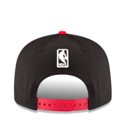 New Era 9FIFTY NBA Chicago Bulls Black/Red Men's Snapback Hat Back