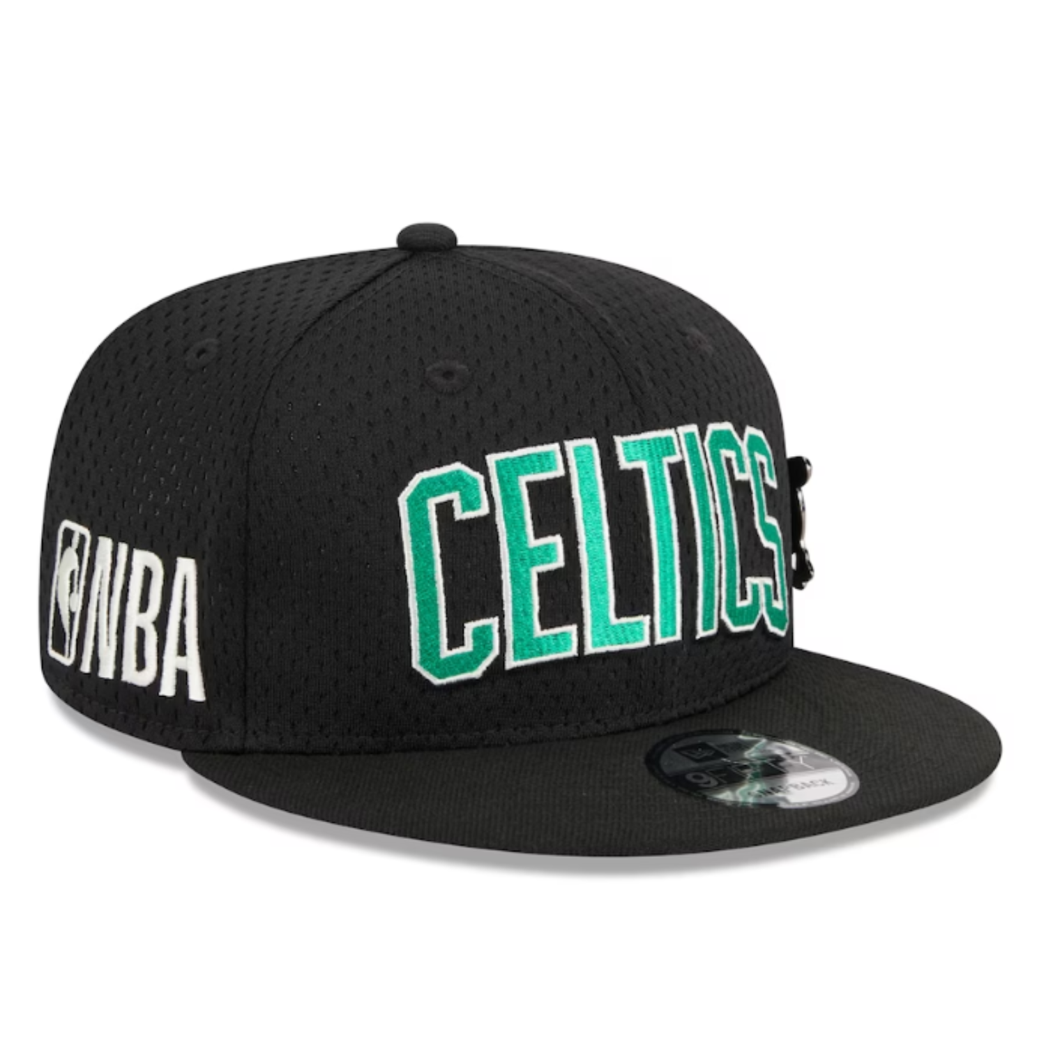 BA Boston Celtics Post-Up Pin Mesh 9FIFTY Snapback Hat