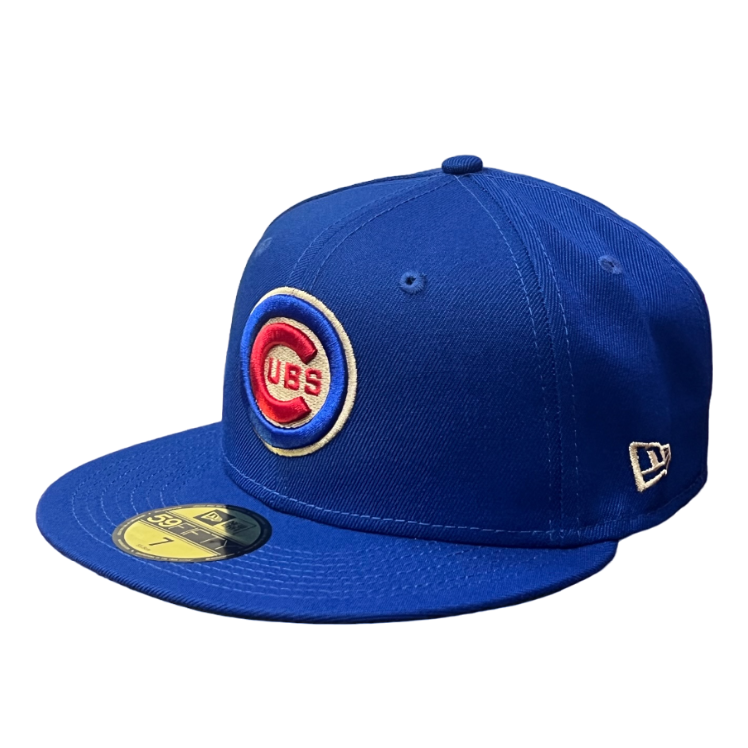 NewEra MLB Chicago Cubs Laurel Side Patch Collection 59FIFTY Fitted Men's Hat