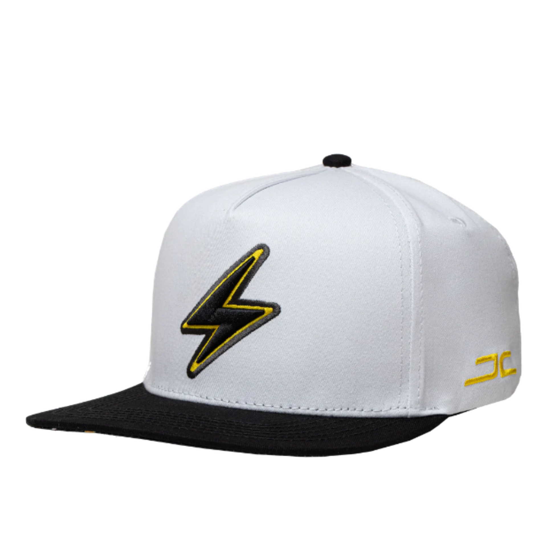 JC Rayo logo White/Black Snapback Cap