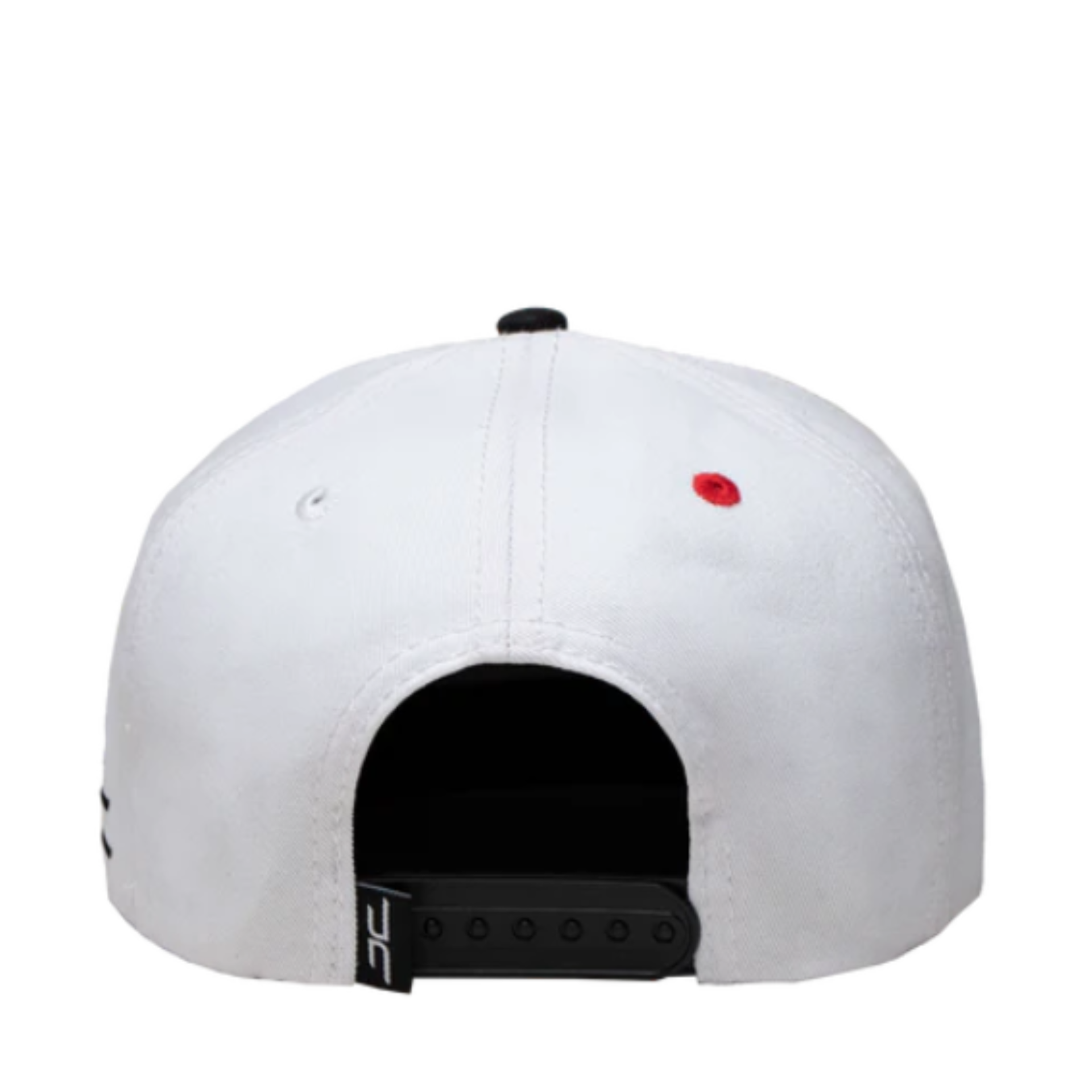 JC Hat Ace logo black/white snapback 