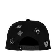 JC HAT Casa Blanca ice cream cart black snapback cap