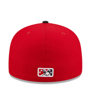 Minor Legue Mississippi M logo New Era Fitted Cap. 