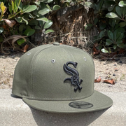 olive chicago white sox new era 9fifty snapback hat 