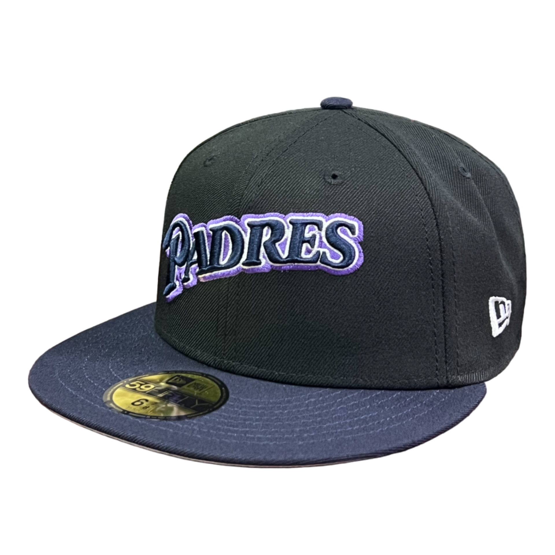 Black Navy San Diego Padres Retro Spring Training New Era Fitted Hat