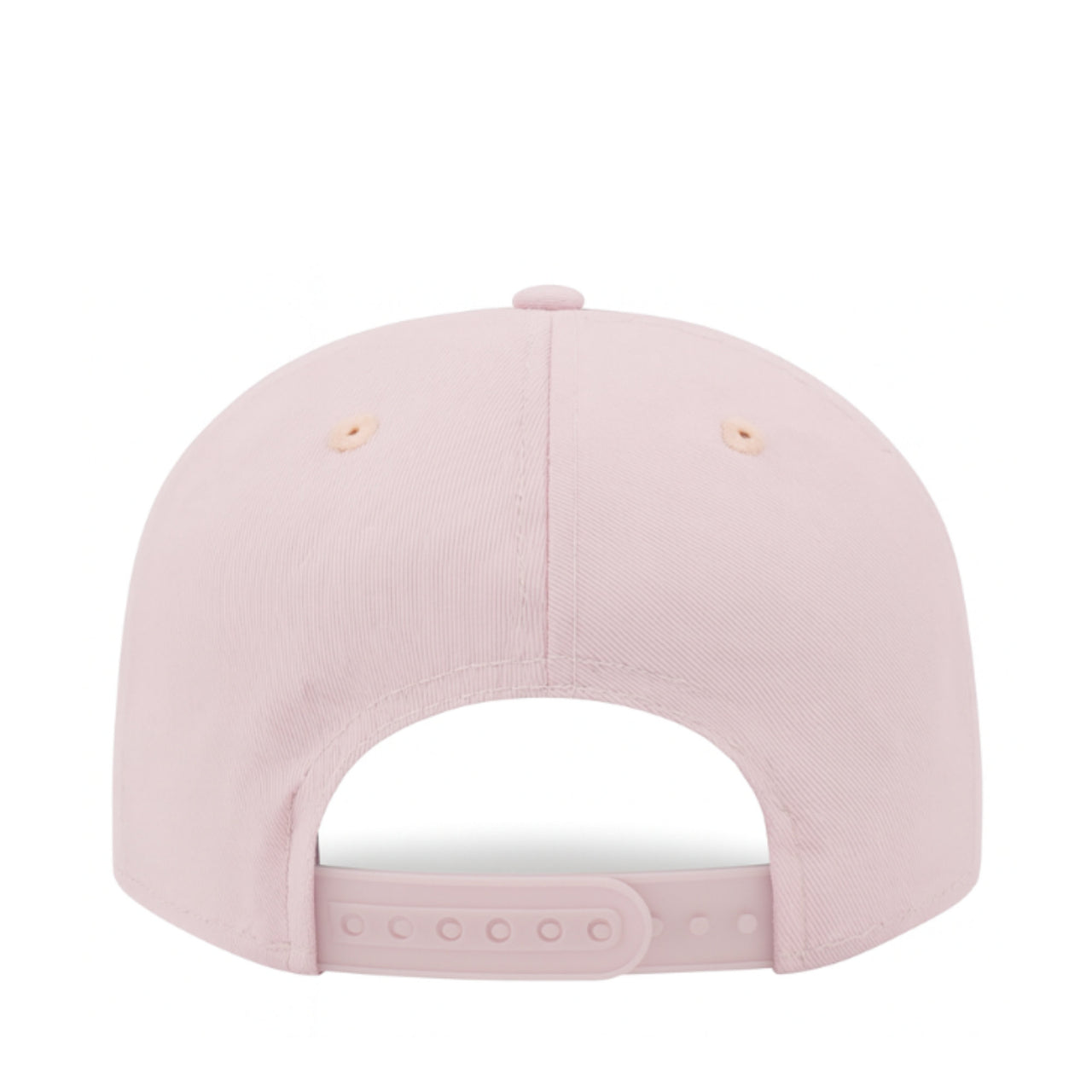 back of New Era Los Angeles Dodgers Pink 9FIFTY Snapback Hat