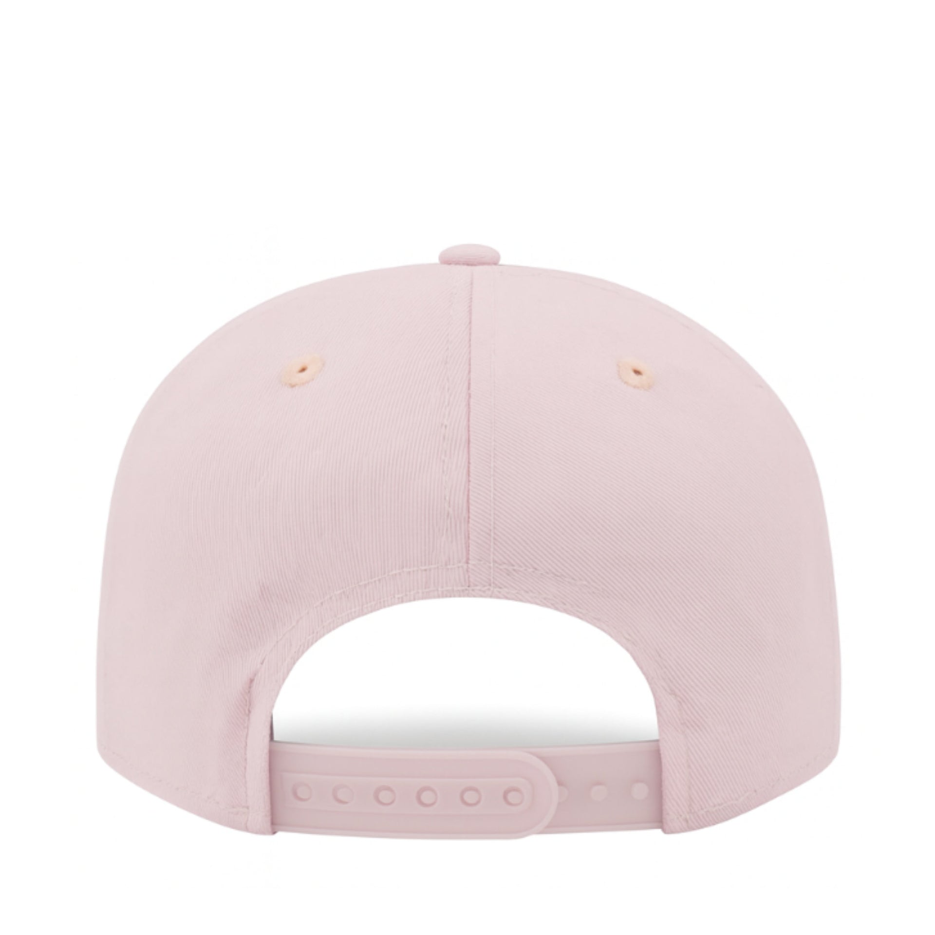 back of New Era Los Angeles Dodgers Pink 9FIFTY Snapback Hat