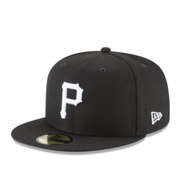 New Era Pittsburgh Pirates Black & White 59FIFTY Fitted Hat