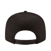 Back of New Era Pittsburgh Pirates P Black Yellow 9FIFTY Snapback