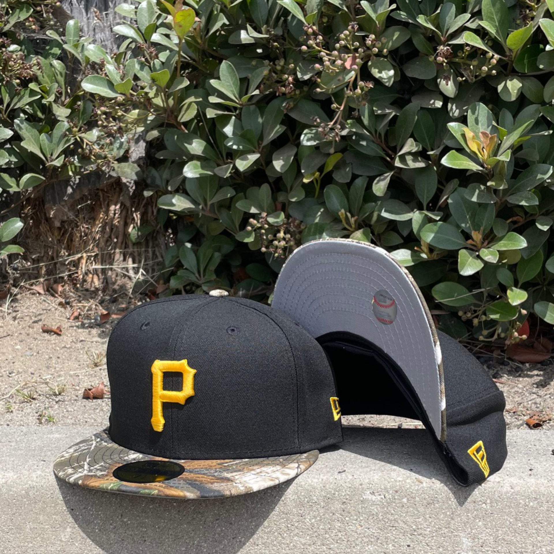 black camo pittsburgh pirates new era 59fifty fitted hat