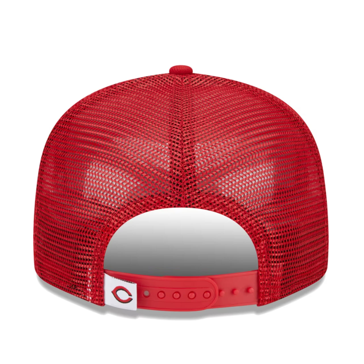 MLB Cincinnati Reds C Men's 9FIFTY Trucker Mesh Snapback Hat