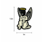 Prayer Angel Pin size view