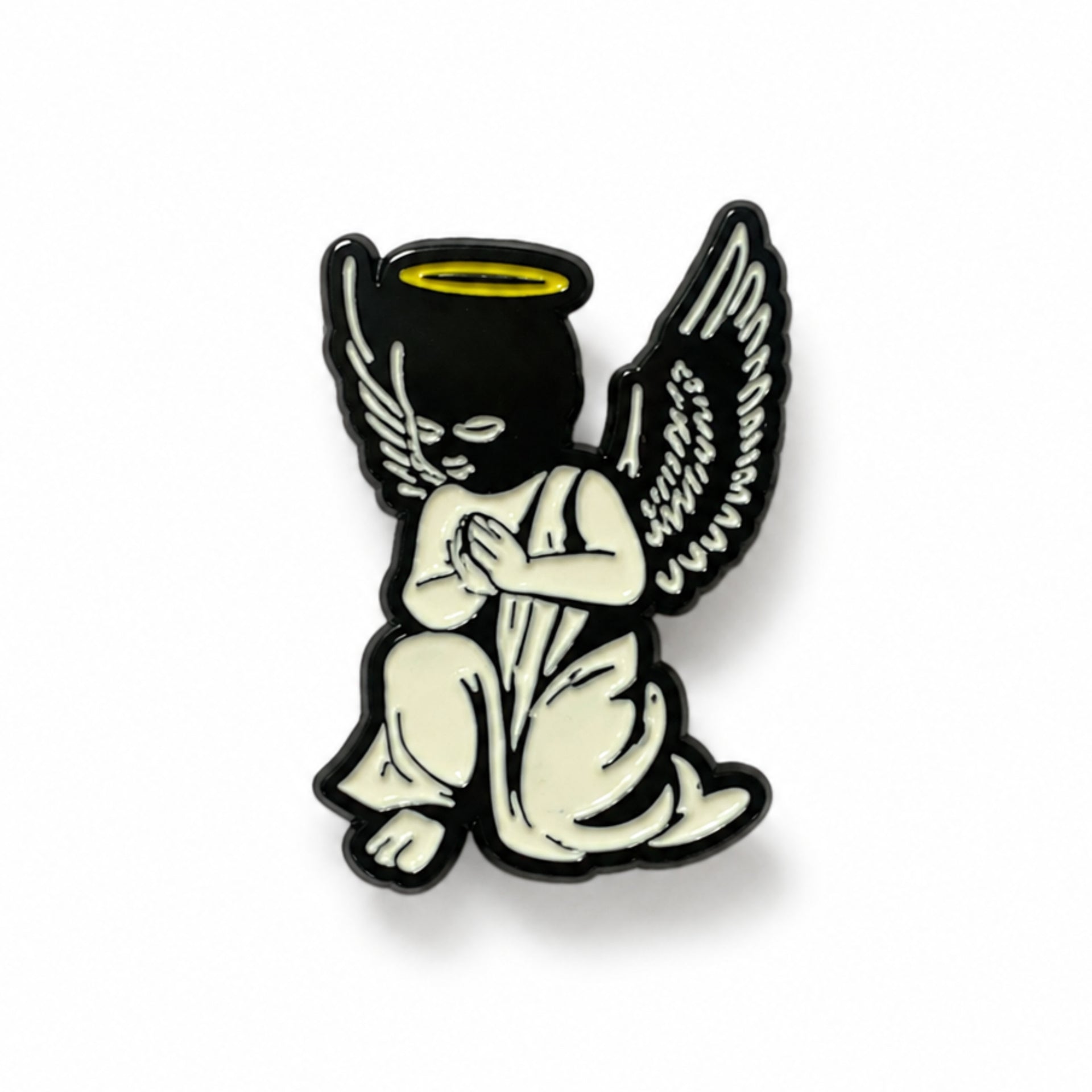 Prayer Angel Pin front view