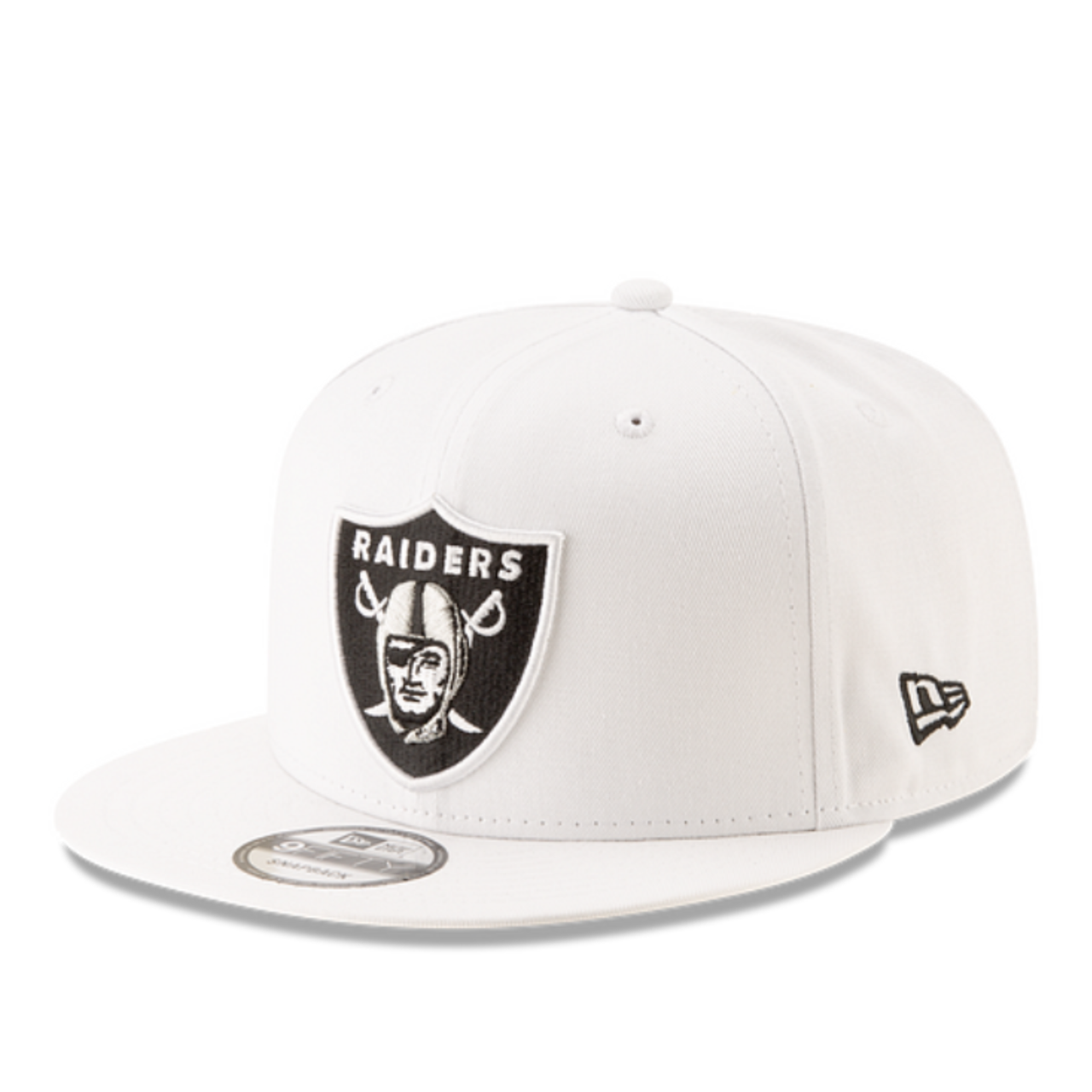 New Era Las Vegas Raiders White Black 9FIFTY Snapback Hat