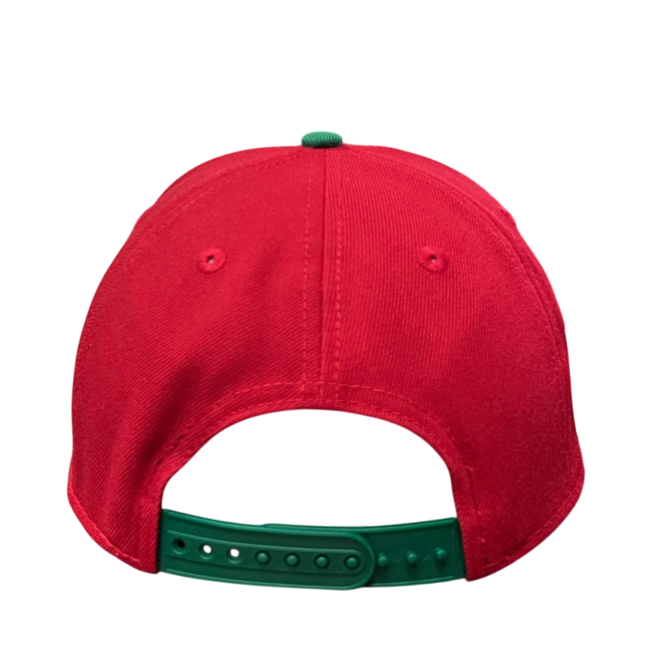 back of Mexico Baseball Red Green 9Forty A-Frame Snapback Hat