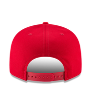 Back View of New Era Los Angeles Angels Local Play 9FIFTY A-Frame Curved Visor Snapback Hat