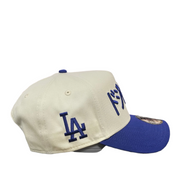 Side of New Era Los Angeles Dodgers Japanese Writing 9FORTY A-Frame Snapback