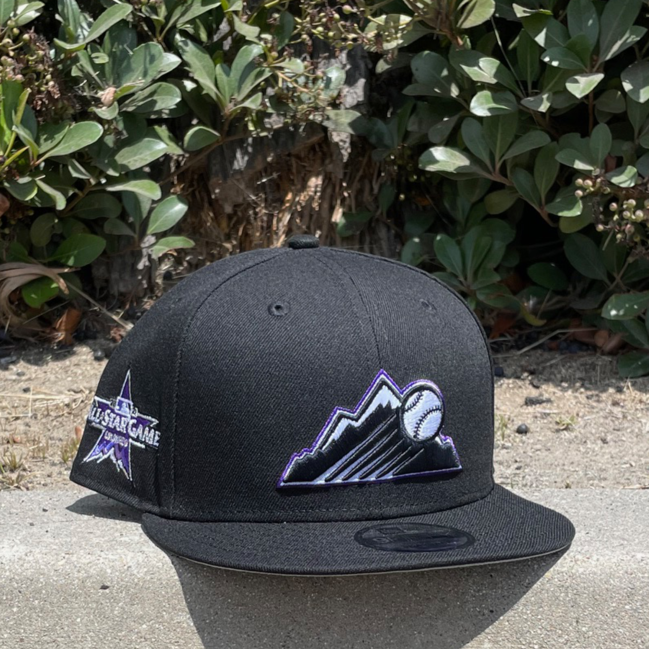 New Era MLB Colorado Rockies All Star Game Patch Black 9Fifty Snapback 