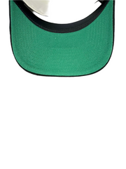 New Era Mexico Chrome/Black 9Forty A-Frame Snapback Green Under Visor