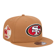 San Francisco 49ers Color Pack Light Bronze 9FIFTY Snapback Hat