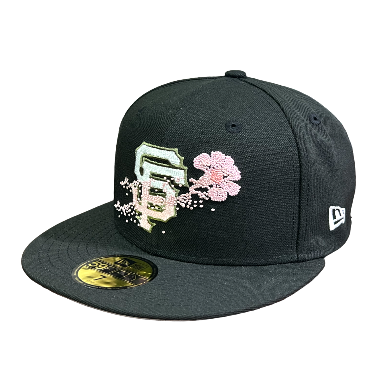 Black Dotted Floral San Francisco Giants SF New Era Fitted hat