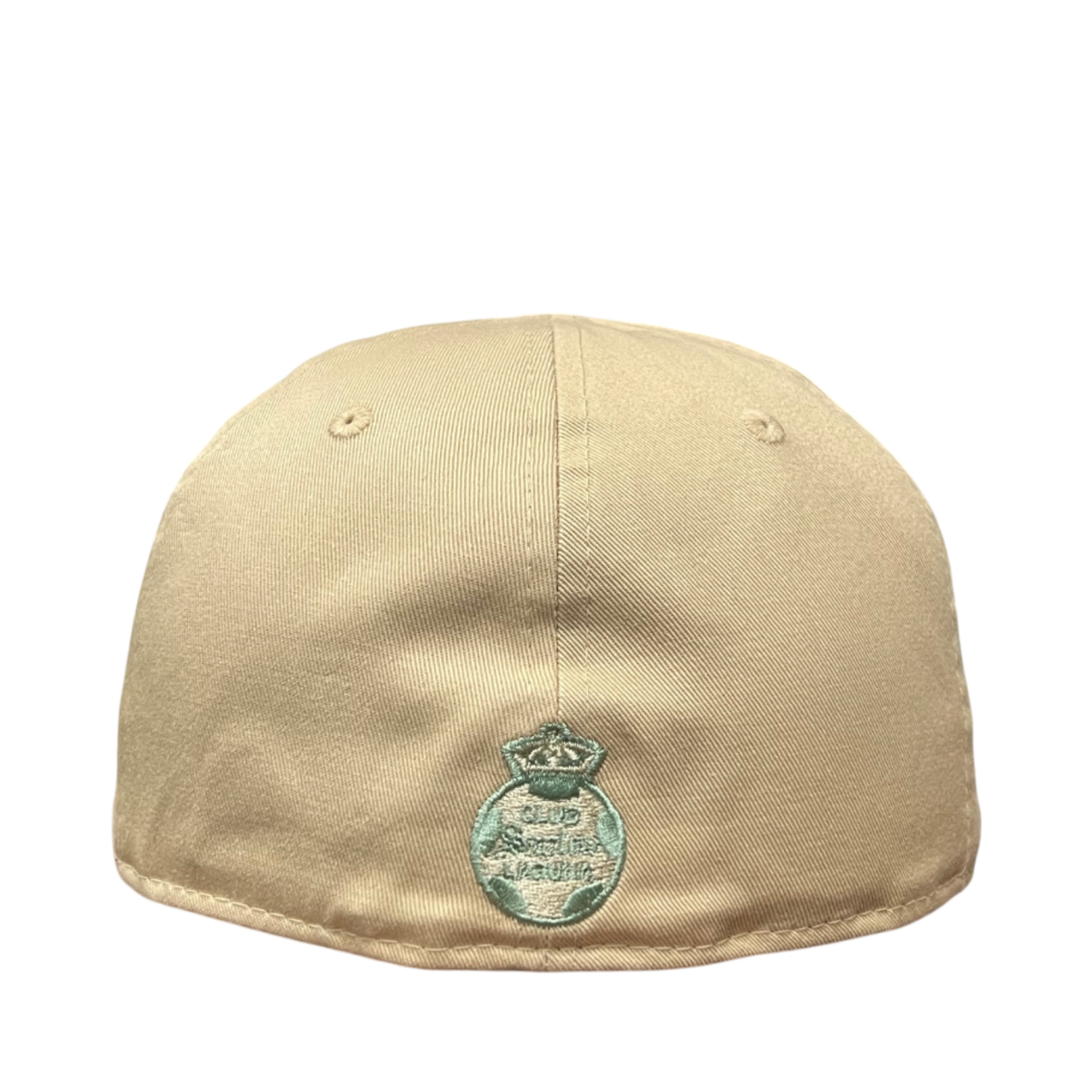 back of Santos Laguna Khaki Green 59FIFTY Fitted Hat