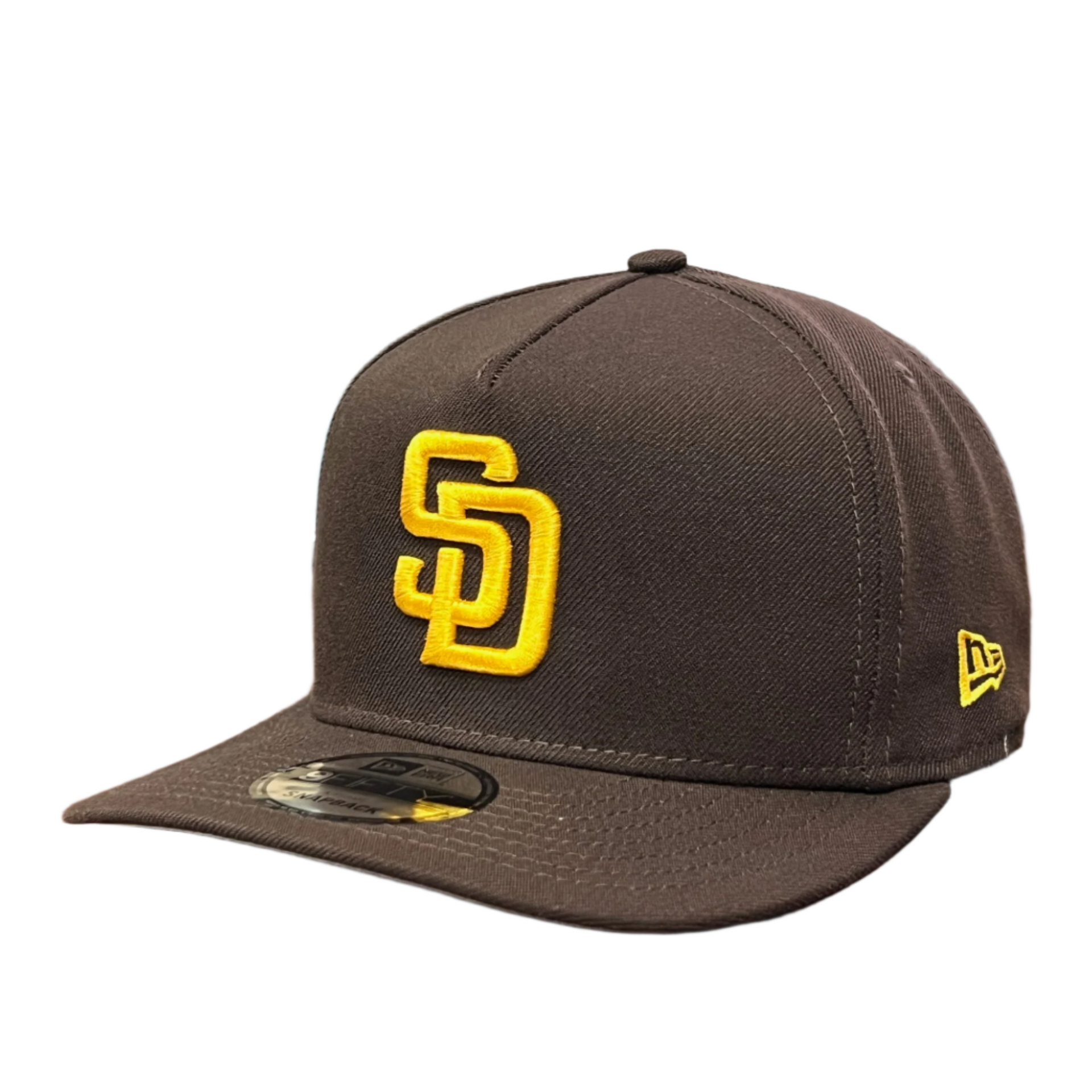 New Era San Diego Padres Brown 9FIFTY A-Frame Snapback Hat