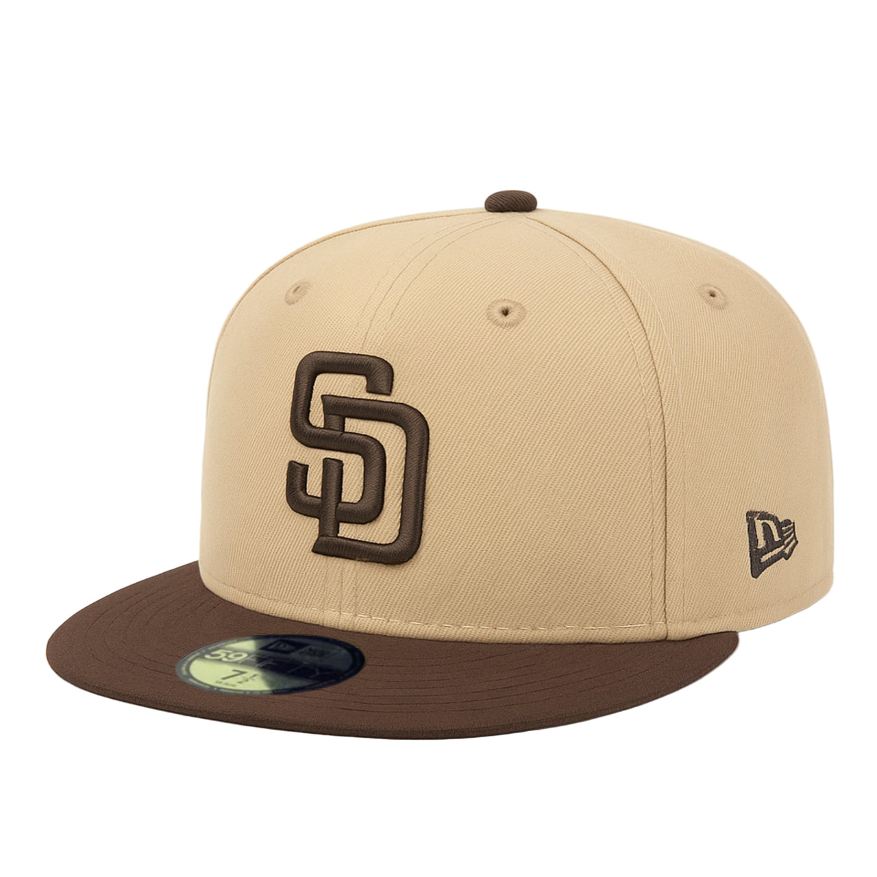 New Era San Diego Padres Khaki Brown 59FIFTY Fitted Hat