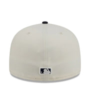 New Era Seattle Mariners Chrome Navy 59FIFTY Fitted Hat back view
