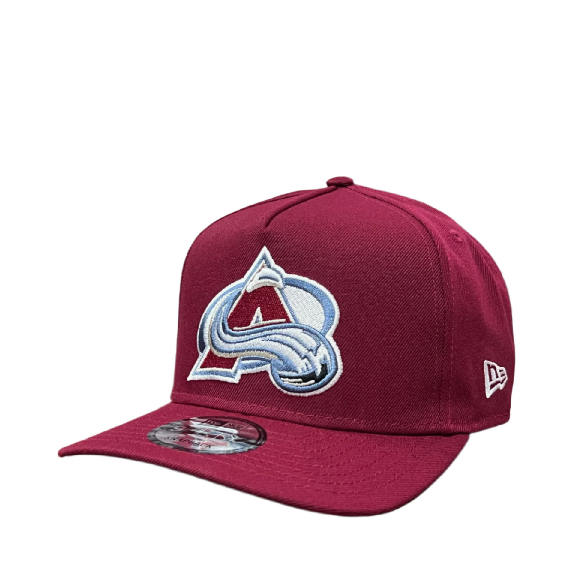 Burgundy Colorado Avalanche 9FIFTY a frame new era snapback hat