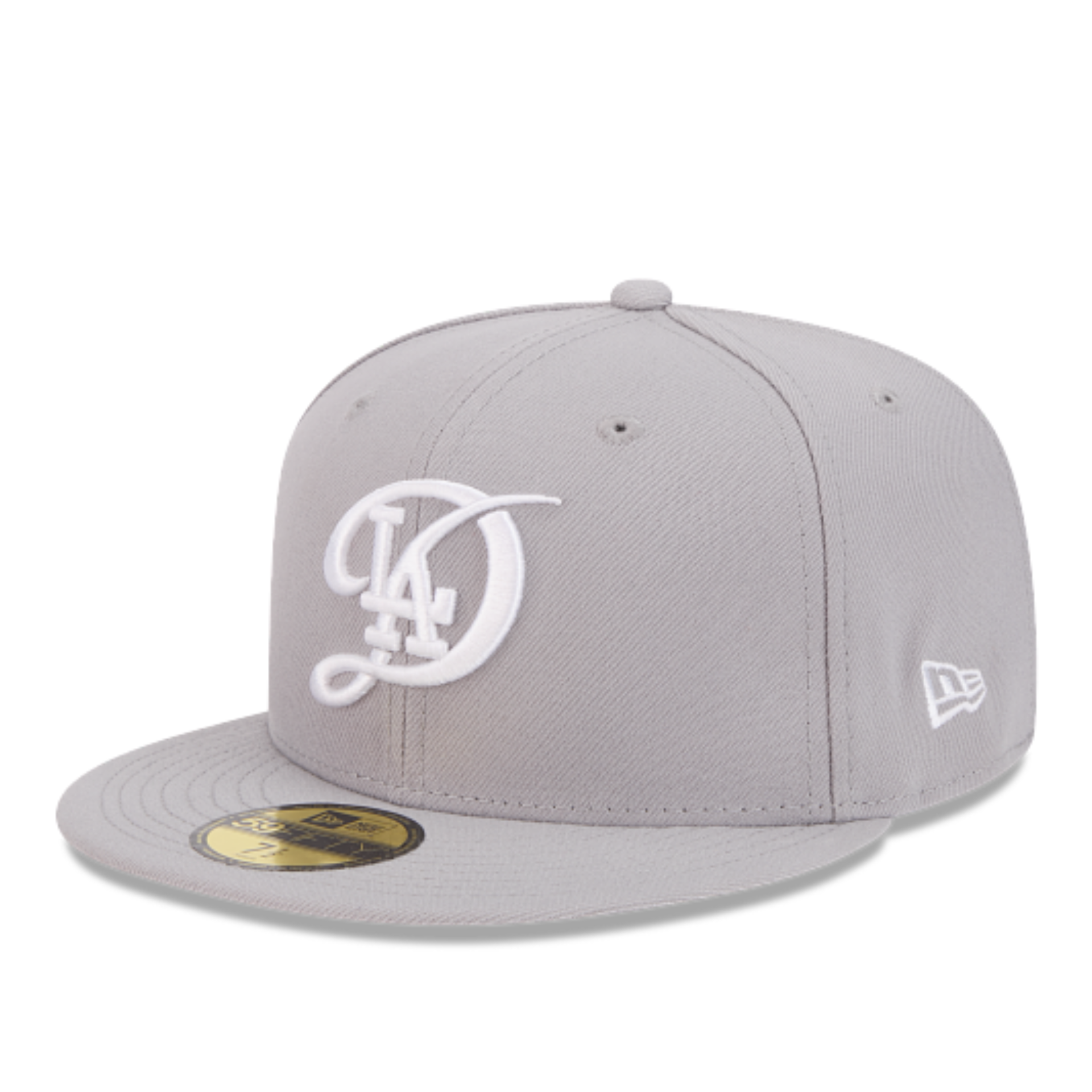 new era gray 59fifty fitted los angeles dodgers city connect 2024 hat