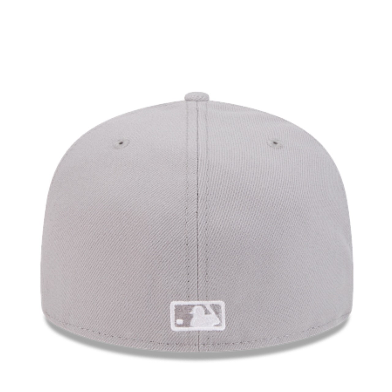 back of gray  new era los angeles dodgers city connect 2024 59fifty fitted hat