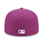 NewEra MLB New York Yankees NY Color Pack 59Fifty Fitted Hat Purple